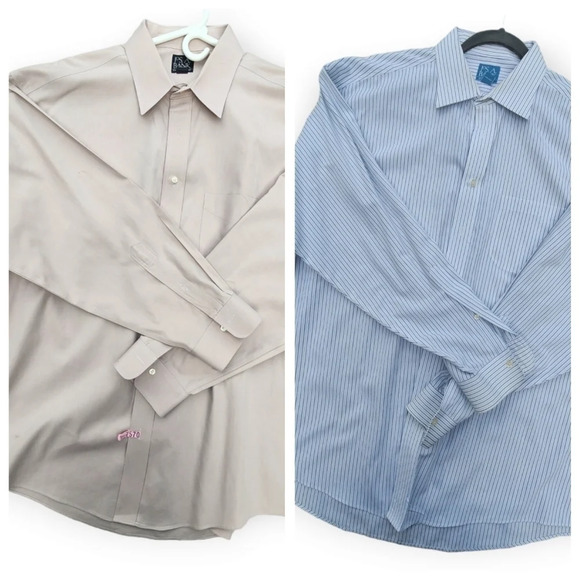 Jos A. BANK set of two button down shirts size XL - Picture 1 of 7